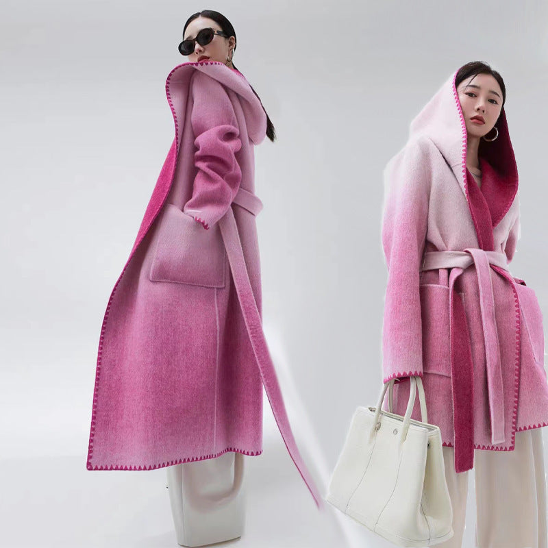 HYSOVA Reversible Cashmere Coat