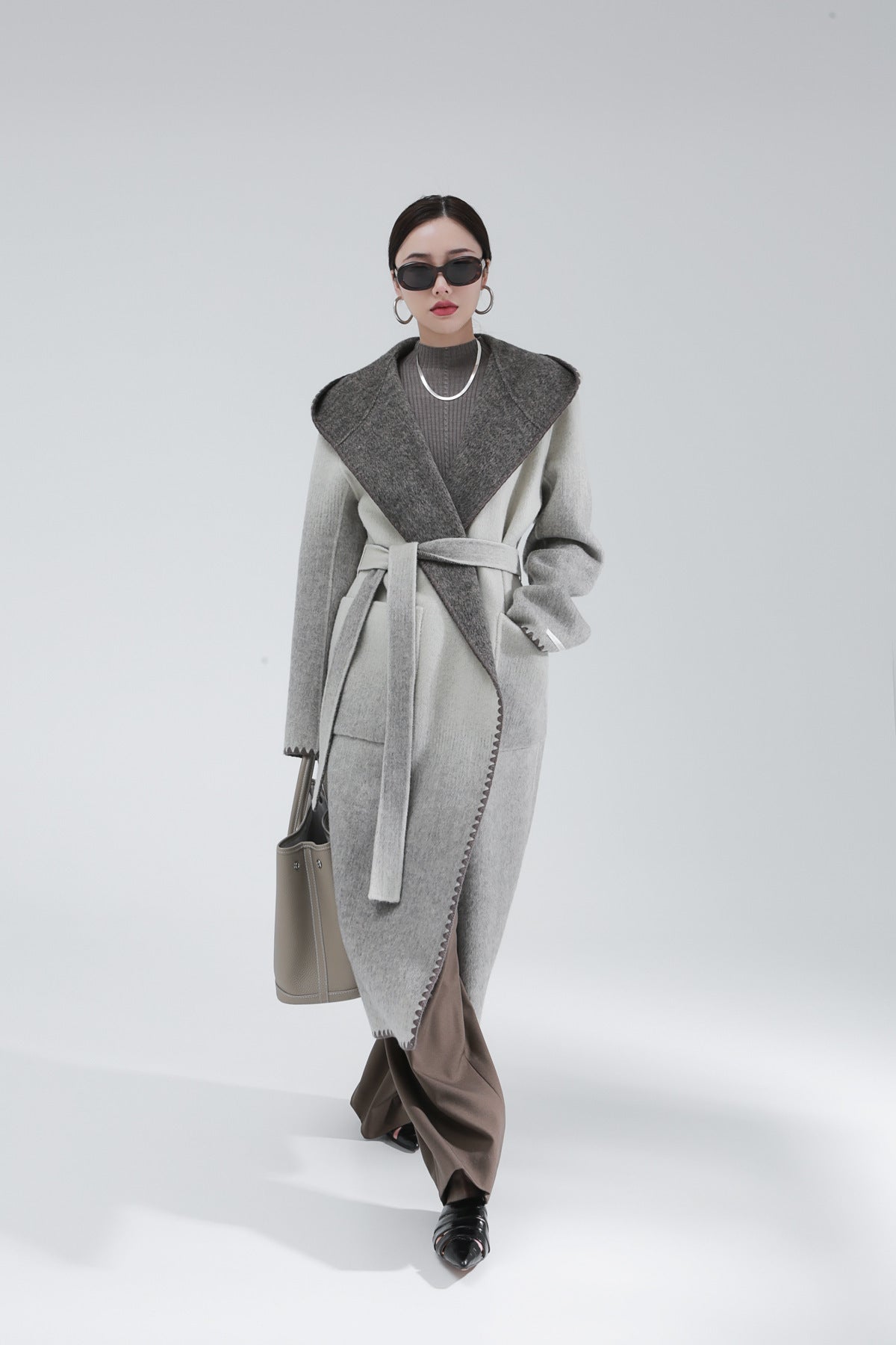 HYSOVA Reversible Cashmere Coat