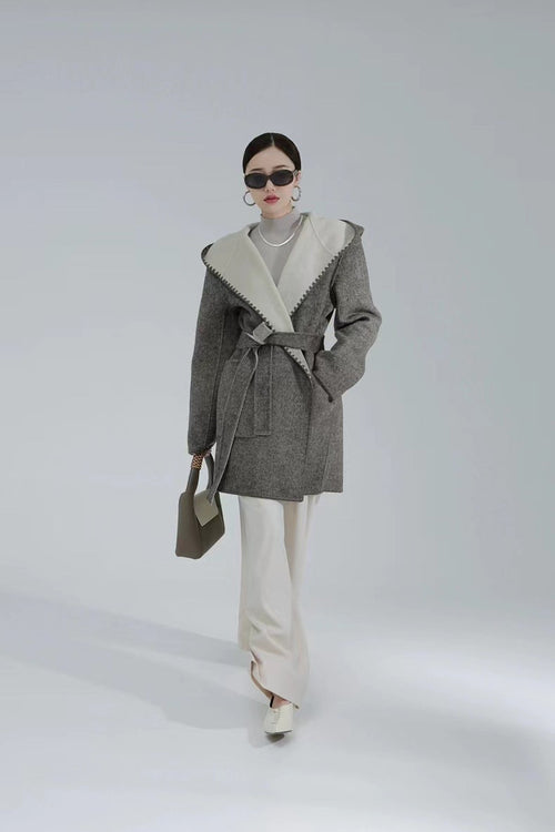 HYSOVA Reversible Cashmere Coat