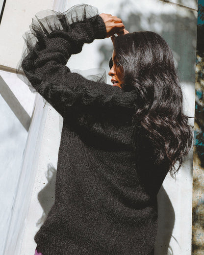 HYSOVA Wool Blend Cardigan