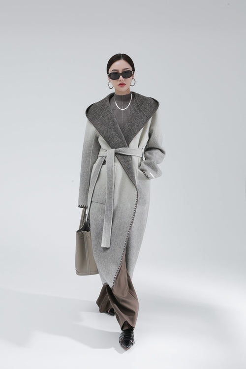 HYSOVA Reversible Cashmere Coat