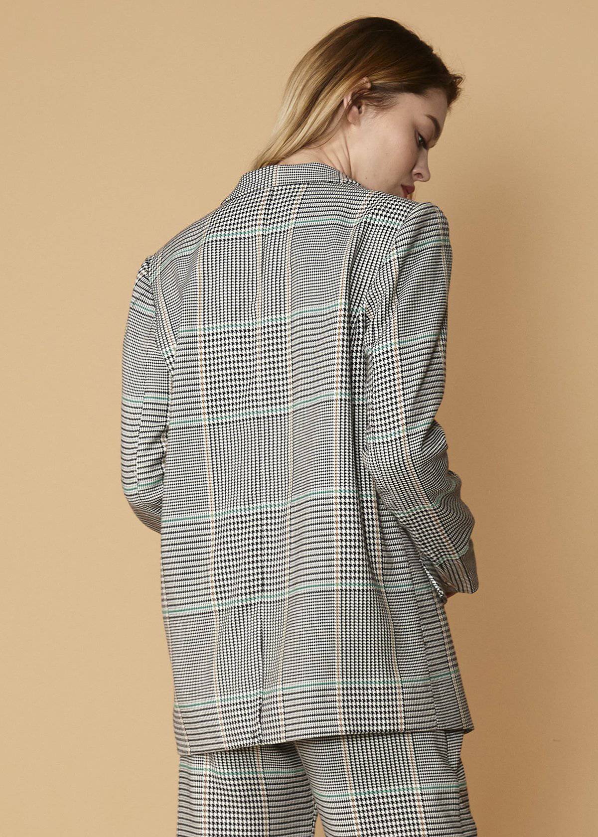 HYSOVA Glen Plaid Blazer in Fall Glen
