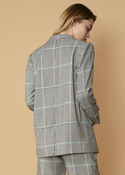 HYSOVA Glen Plaid Blazer in Fall Glen