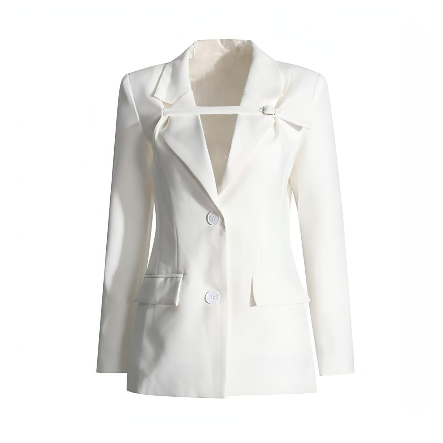 HYSOVA Fashion Slim Fit Patchwork Suit Jacket For Women