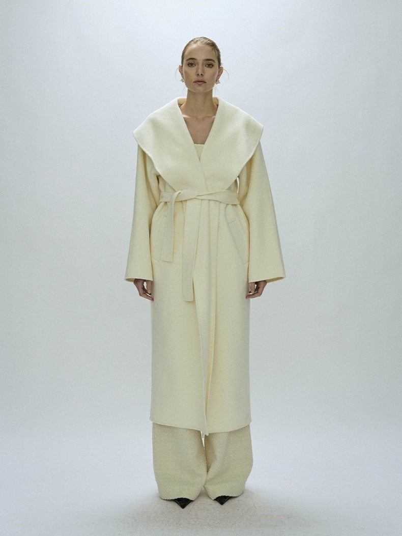 HYSOVA Fashion Double-sided Wool Overcoat Coat