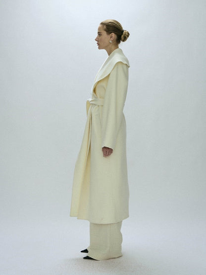 HYSOVA Fashion Double-sided Wool Overcoat Coat