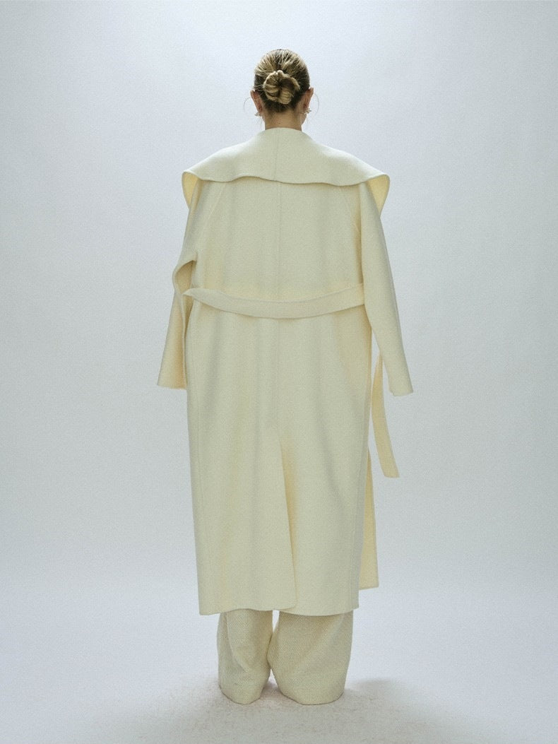 HYSOVA Fashion Double-sided Wool Overcoat Coat