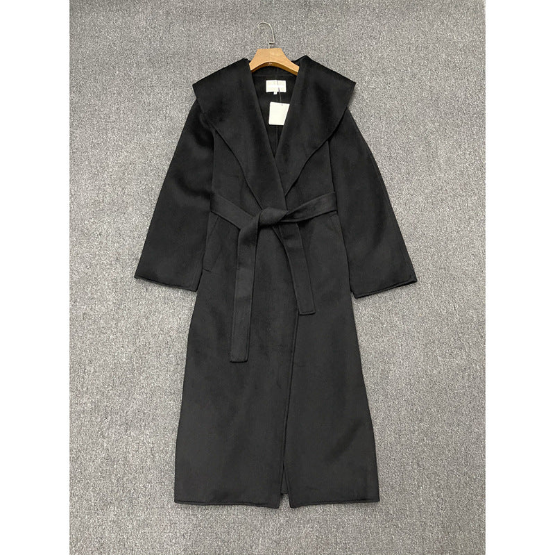 HYSOVA Fashion Double-sided Wool Overcoat Coat