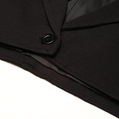 HYSOVA Cropped Tailored Blazer