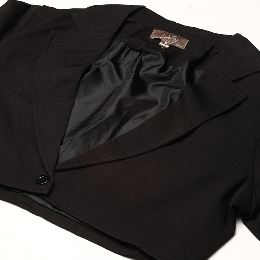 HYSOVA Cropped Tailored Blazer