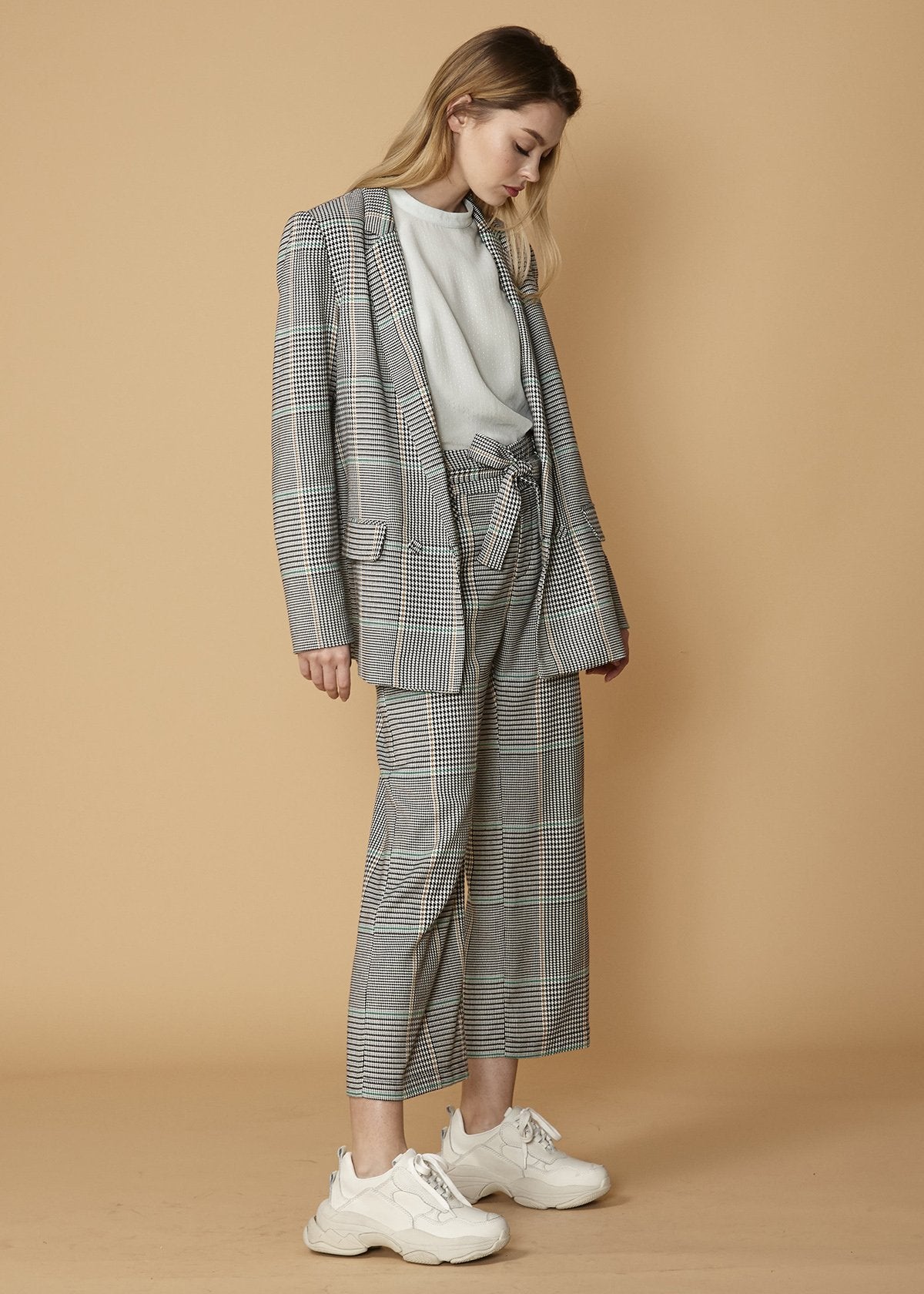 HYSOVA Glen Plaid Blazer in Fall Glen