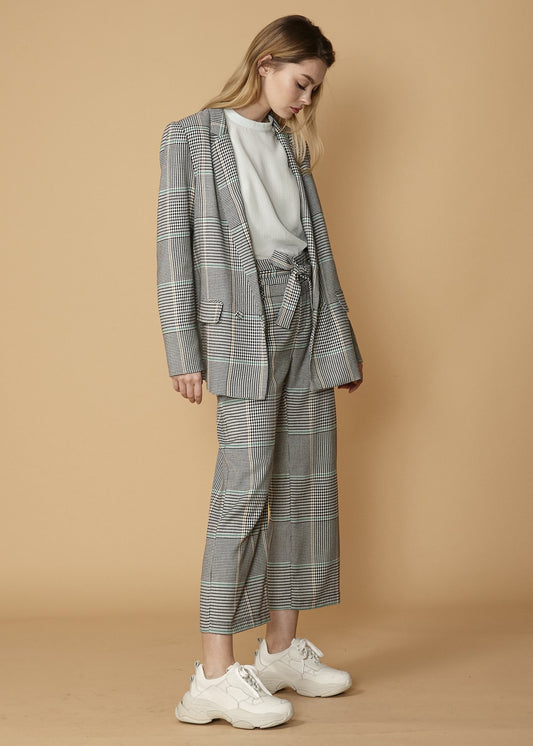 HYSOVA Glen Plaid Blazer in Fall Glen
