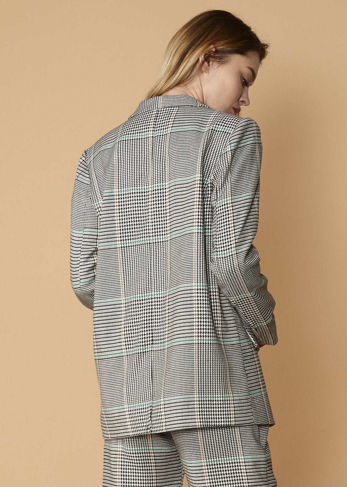 HYSOVA Glen Plaid Blazer in Fall Glen