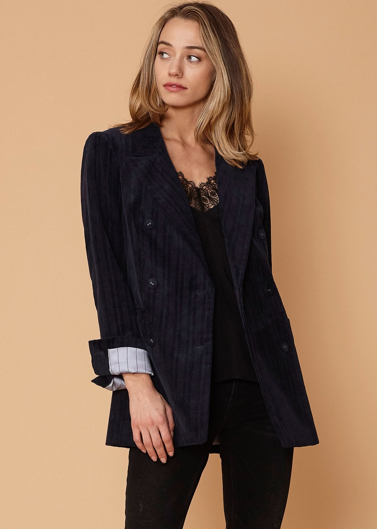 HYSOVA Midnight Marquis Blazer