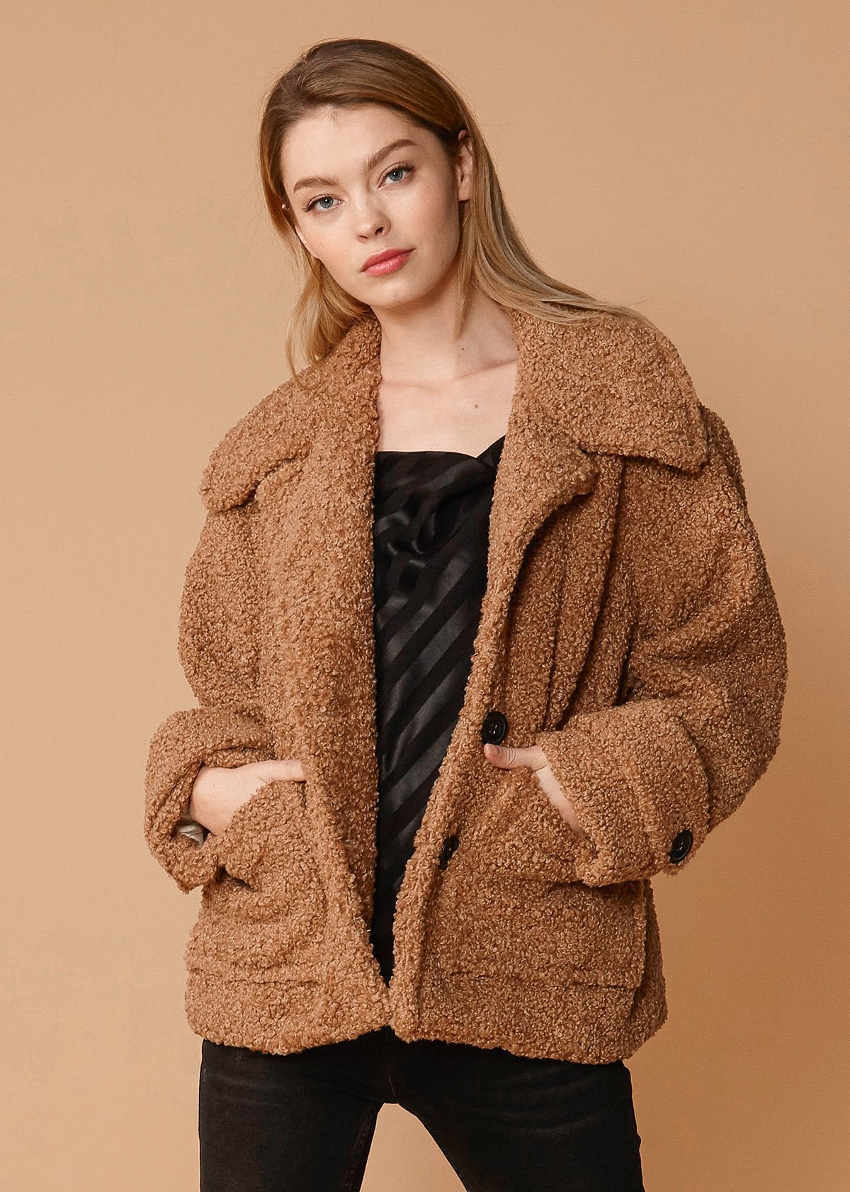 HYSOVA Warm Shearling Coat