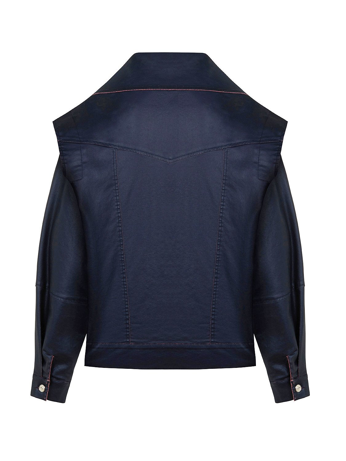 HYSOVA Wide Collar Coated Jacket - Limited edition
