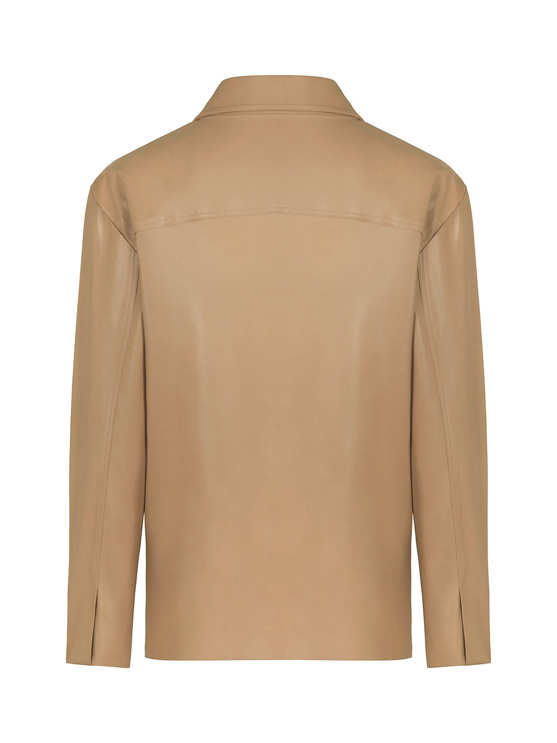 HYSOVA Double Breasted Leather Jacket