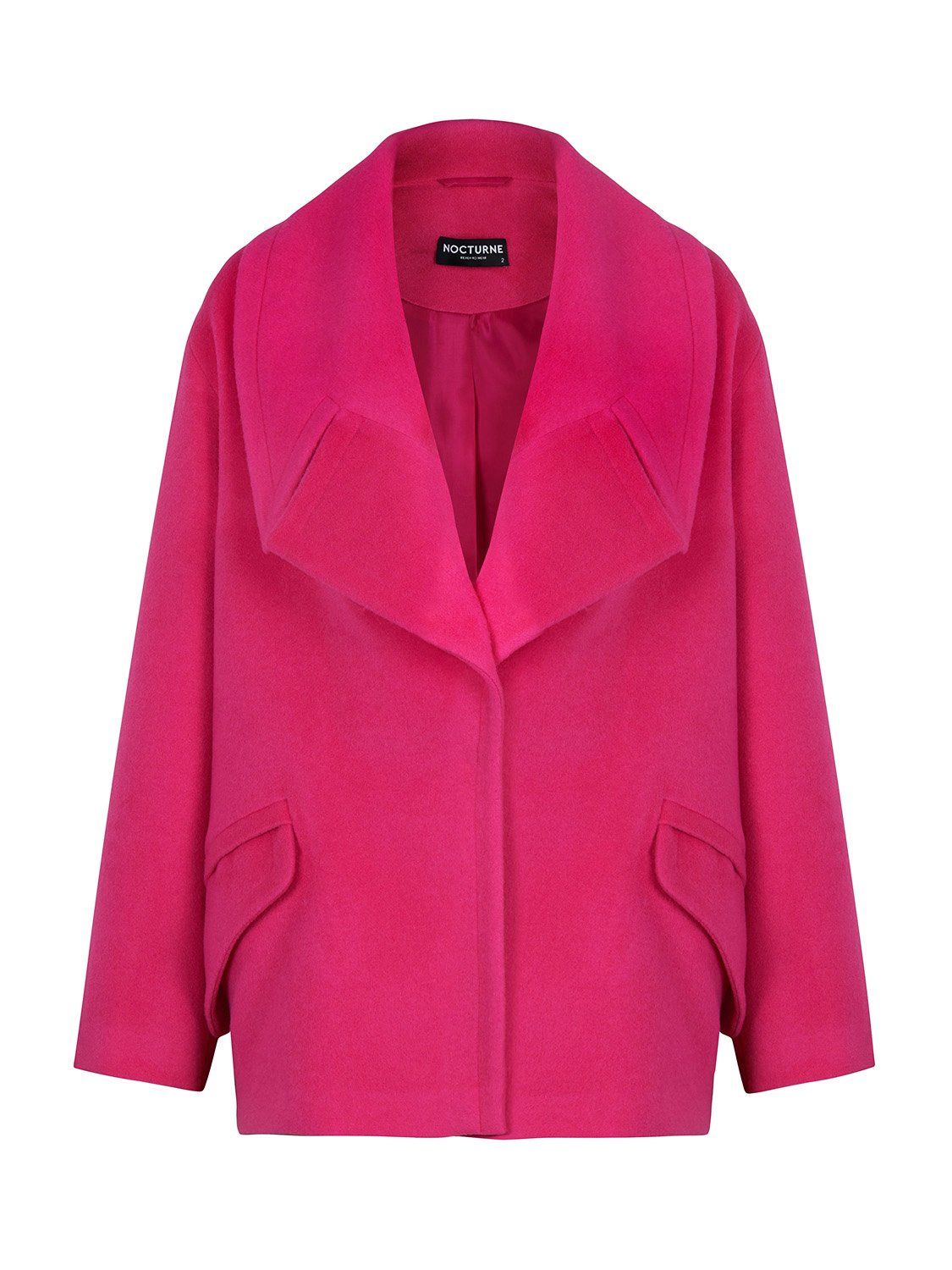 HYSOVA Wide Lapel Collar Coat