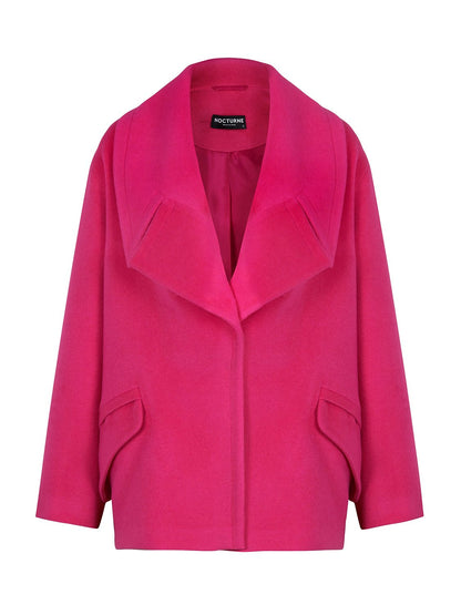 HYSOVA Wide Lapel Collar Coat