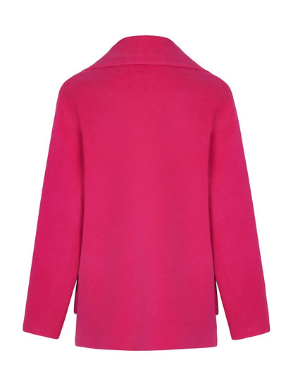 HYSOVA Wide Lapel Collar Coat