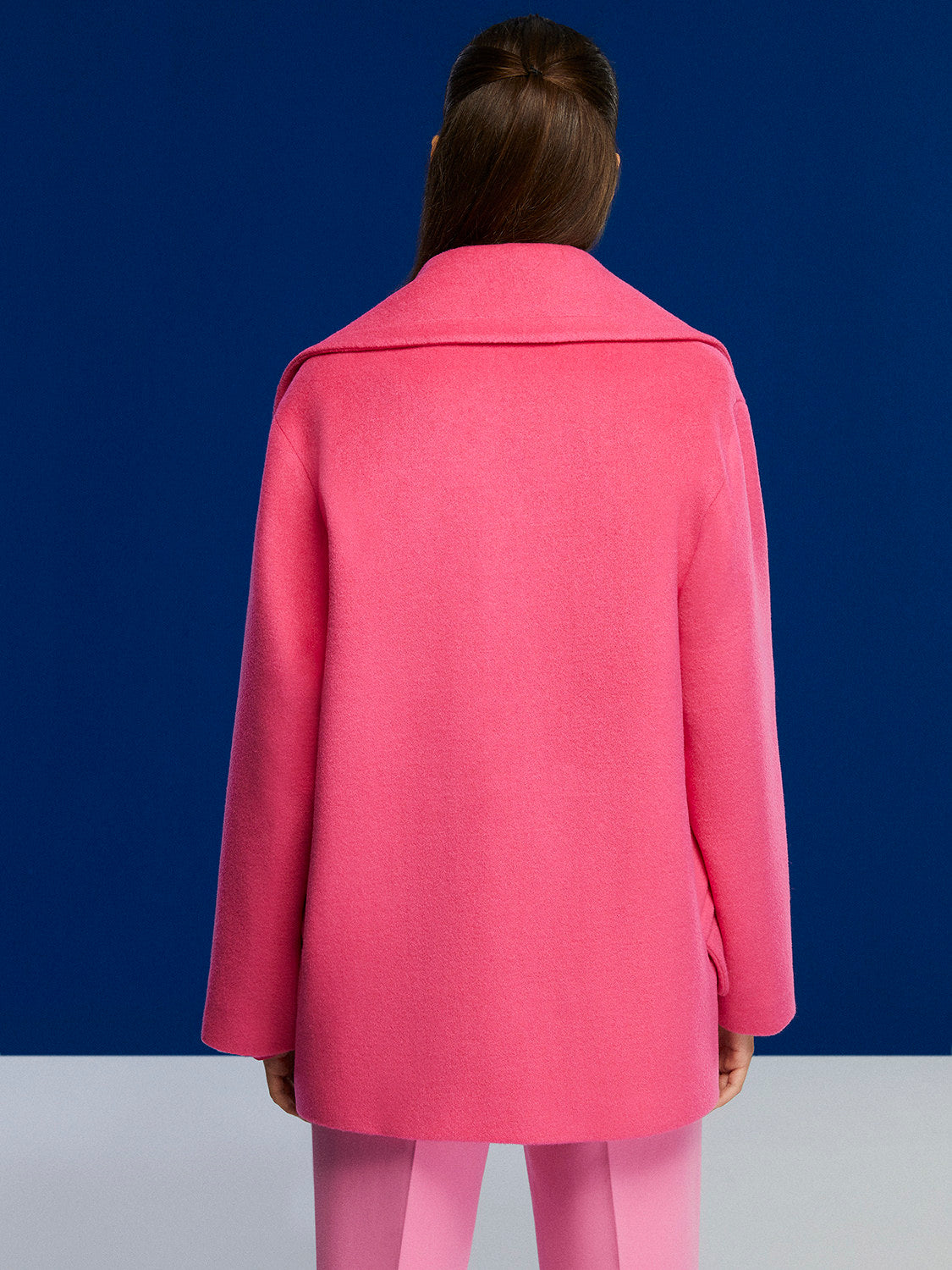 HYSOVA Wide Lapel Collar Coat