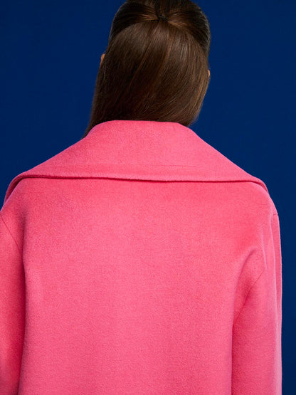HYSOVA Wide Lapel Collar Coat
