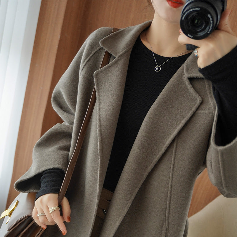 HYSOVA Mid-length Loose Over Knee Coat