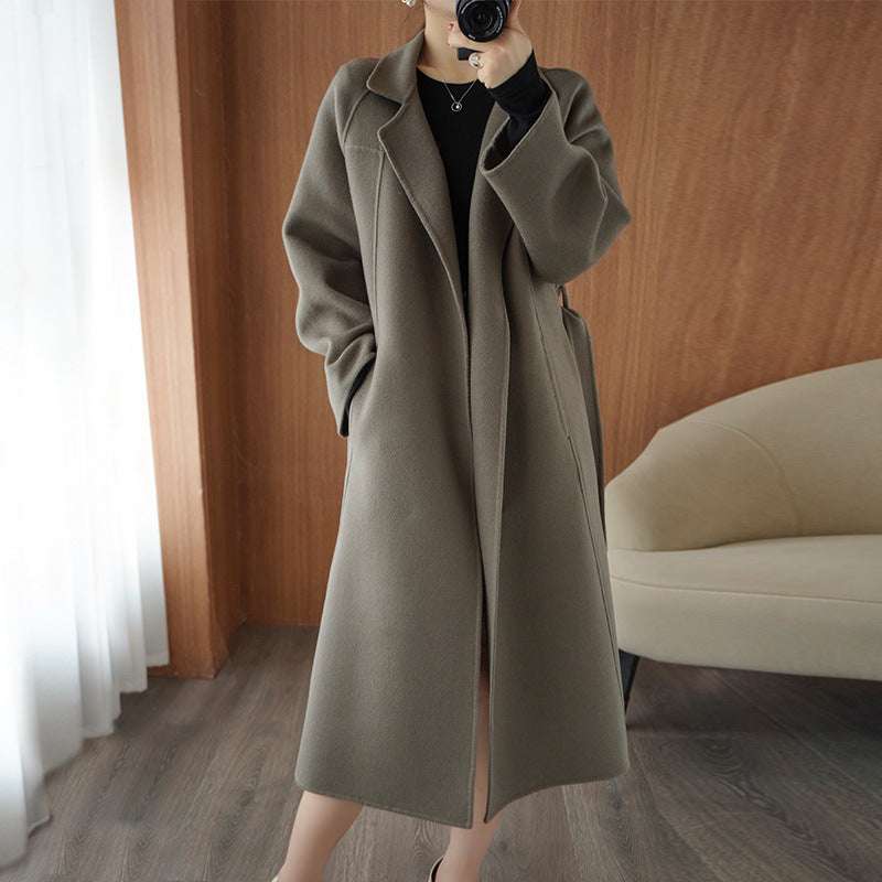 HYSOVA Mid-length Loose Over Knee Coat