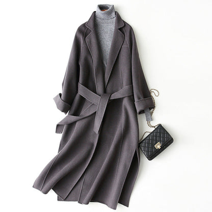 HYSOVA Mid-length Loose Over Knee Coat