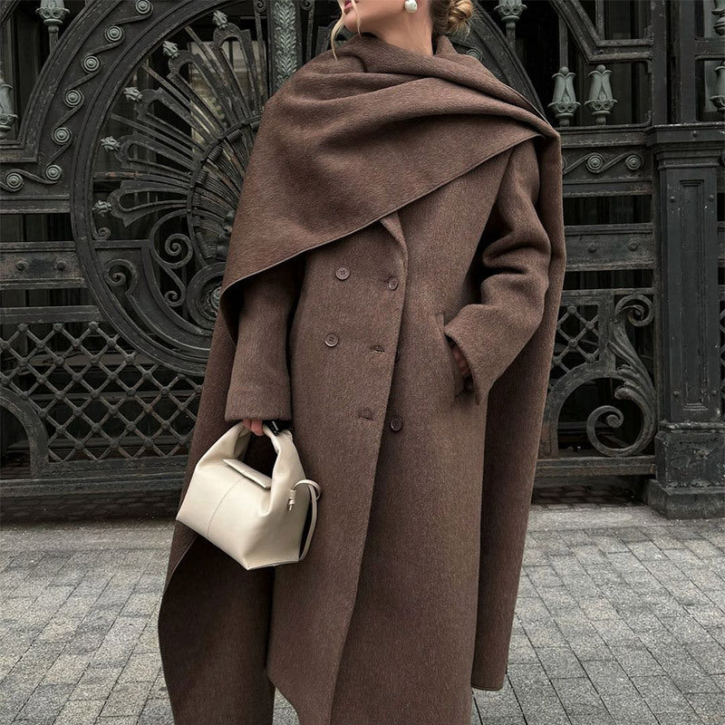 HYSOVA Urban Drape Wool Coat