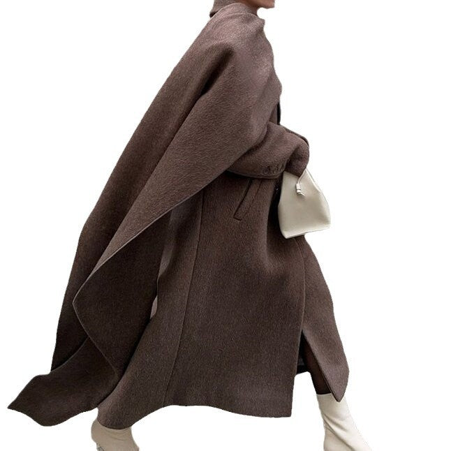 HYSOVA Urban Drape Wool Coat