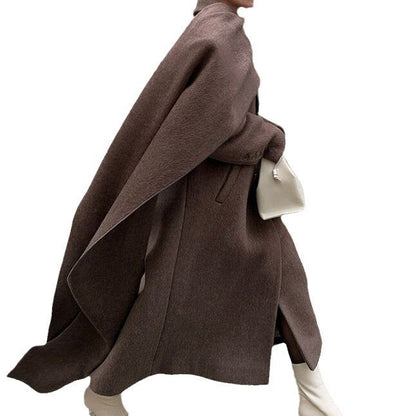 HYSOVA Urban Drape Wool Coat