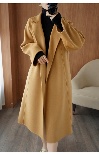 HYSOVA Mid-length Loose Over Knee Coat