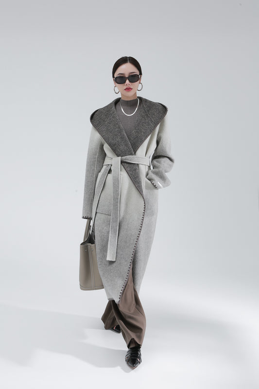 HYSOVA Reversible Cashmere Coat