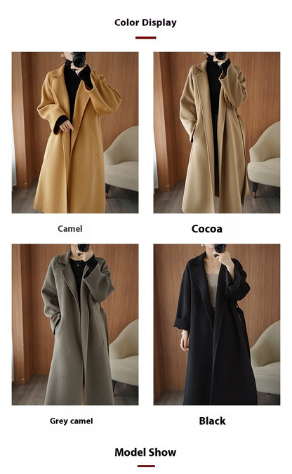 HYSOVA Mid-length Loose Over Knee Coat