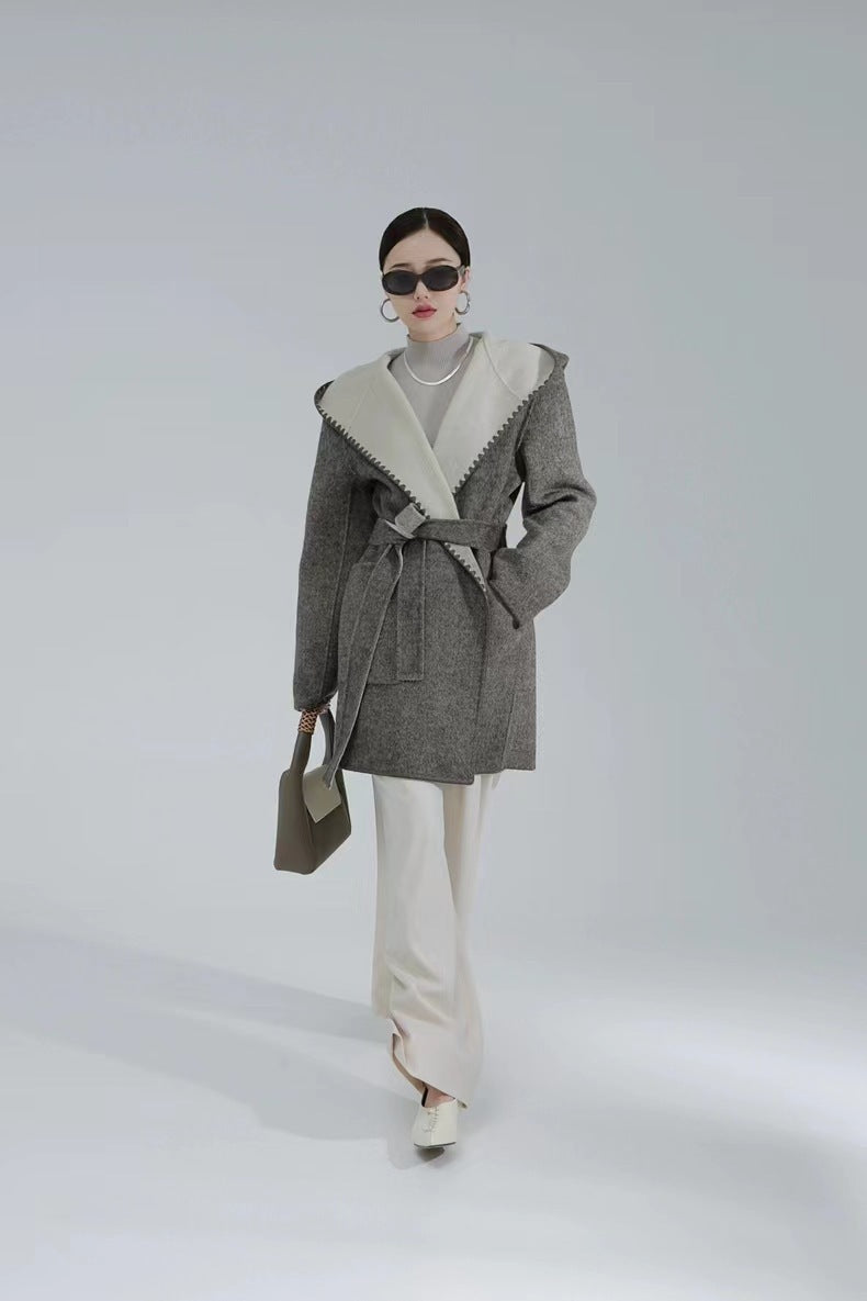 HYSOVA Reversible Cashmere Coat