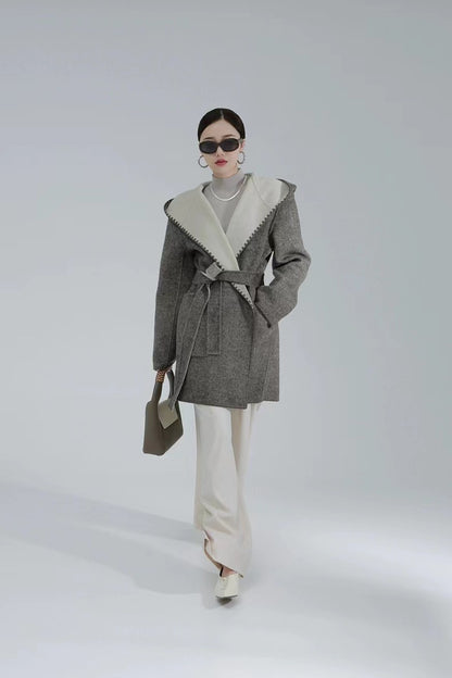 HYSOVA Reversible Cashmere Coat