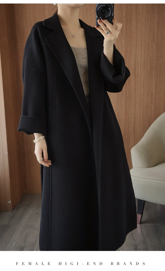 HYSOVA Mid-length Loose Over Knee Coat